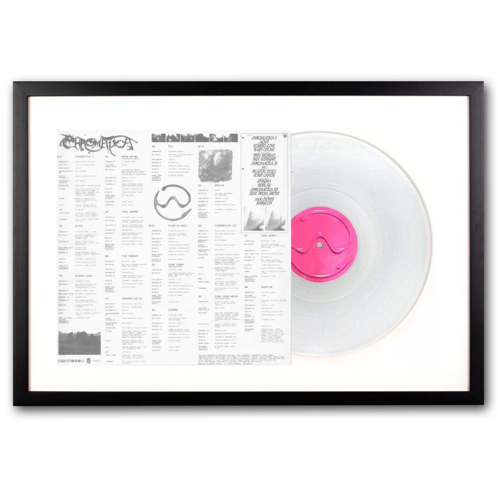 Framed Lady Gaga Chromatica - Vinyl Album Art Framed Lady Gaga Chromatica - Vinyl Album Art