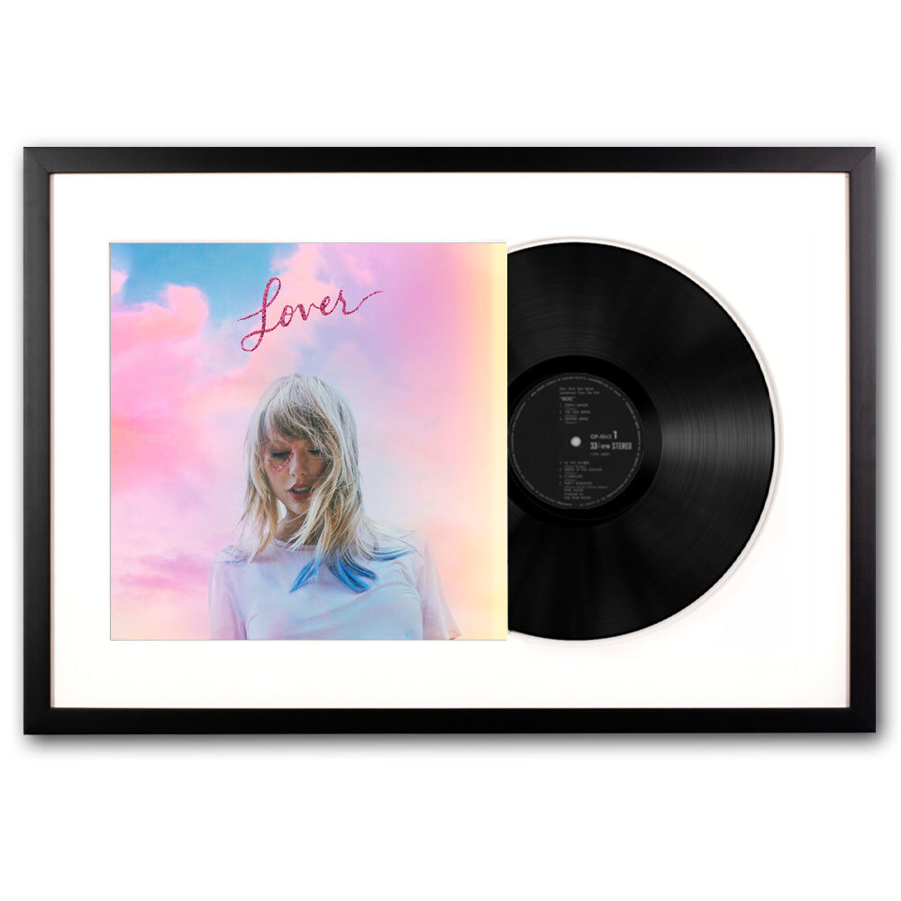 Framed Taylor Swift Lover 2P Vinyl Album Art Framed Taylor Swift Lover 2P Vinyl Album Art