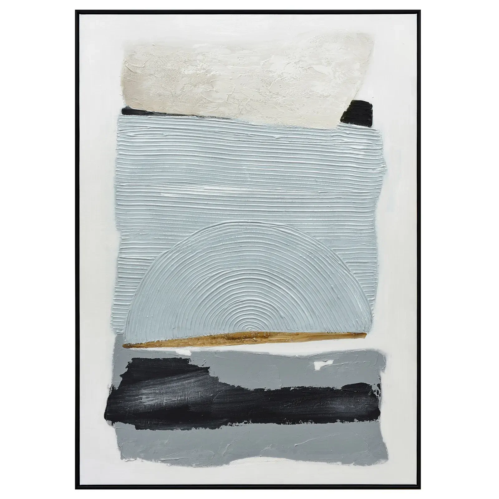 90X120cm Vibes of Vellichor Black Framed Hand Painted Canvas Wall Art 90X120cm Vibes of Vellichor Black Framed Hand Painted Canvas Wall Art