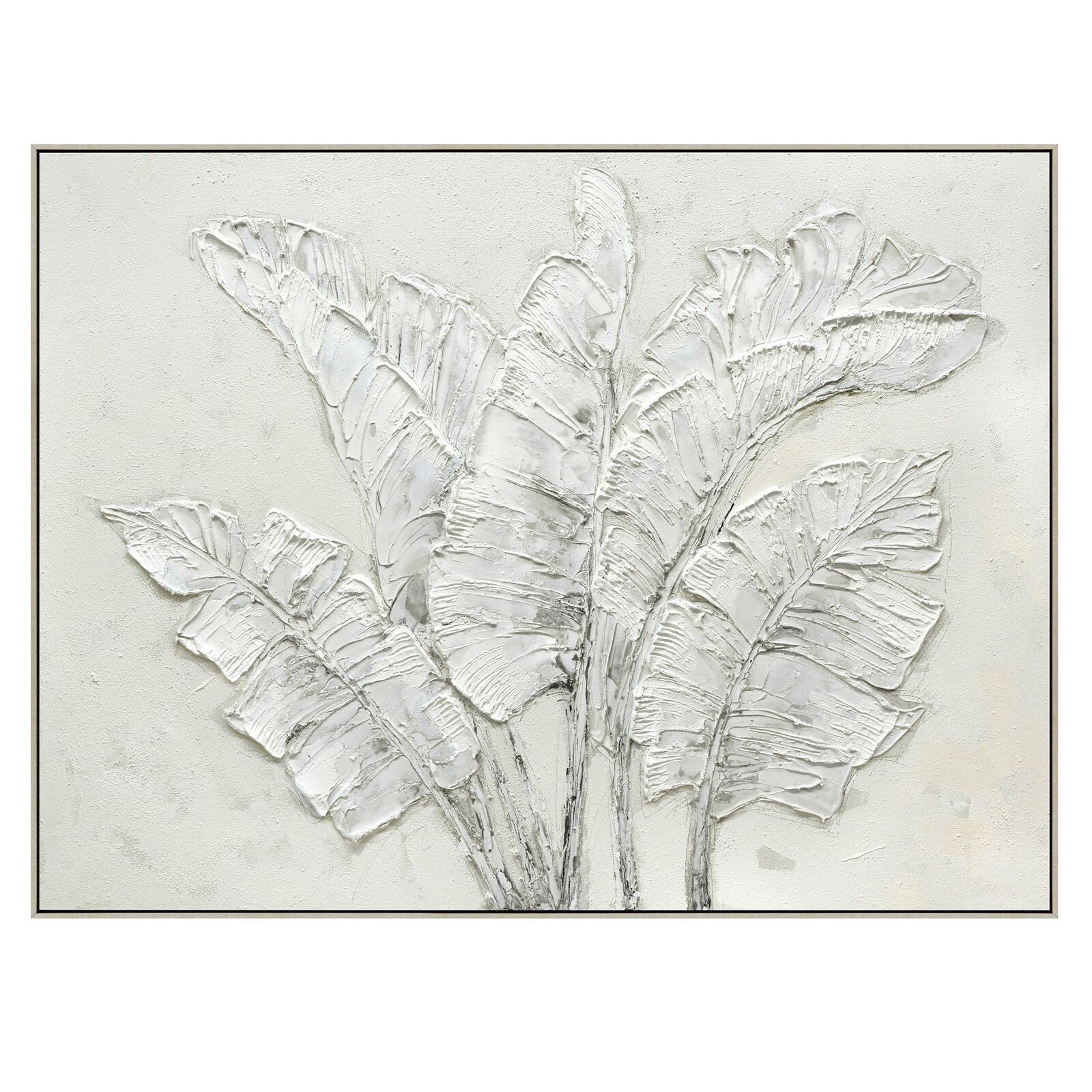 90X120cm Ethereal Paradise Light Wood Framed Hand Painted Canvas Wall Art 90X120cm Ethereal Paradise Light Wood Framed Hand Painted Canvas Wall Art