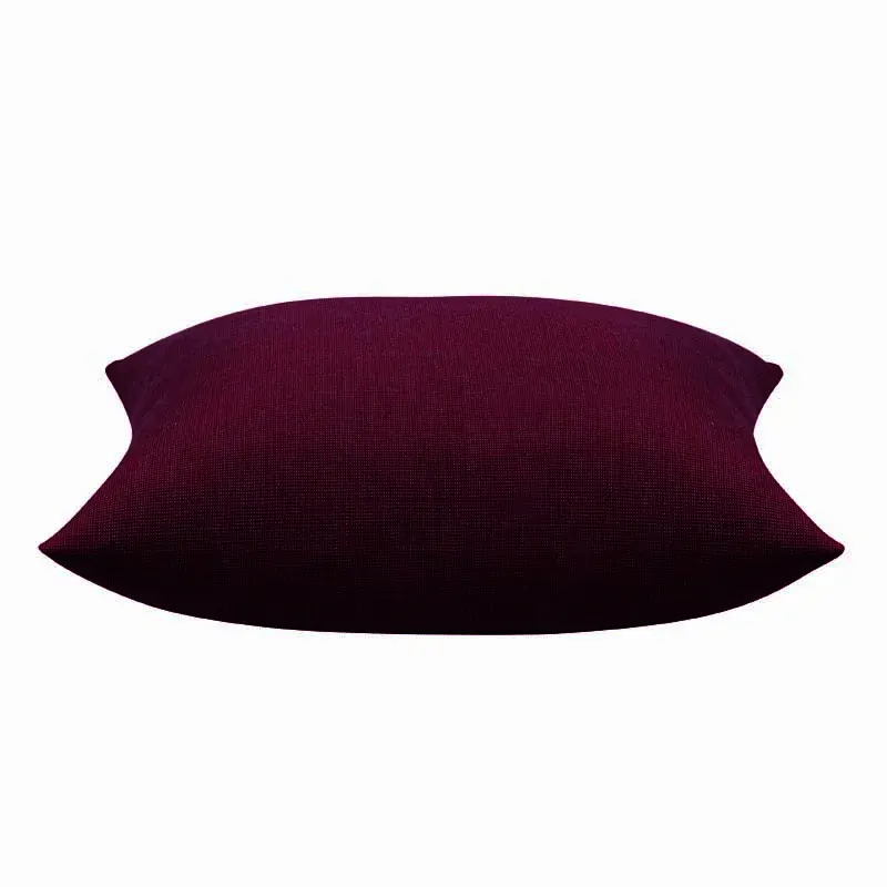 Elements Deep Red Solid Base Colour Cushion Cover Elements Deep Red Solid Base Colour Cushion Cover
