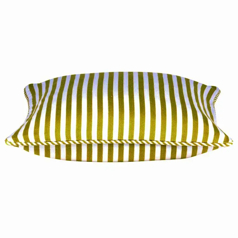 Dandi Mustard Yellow & White Striped Cushion Cover 40x40cm Dandi Mustard Yellow & White Striped Cushion Cover 40x40cm
