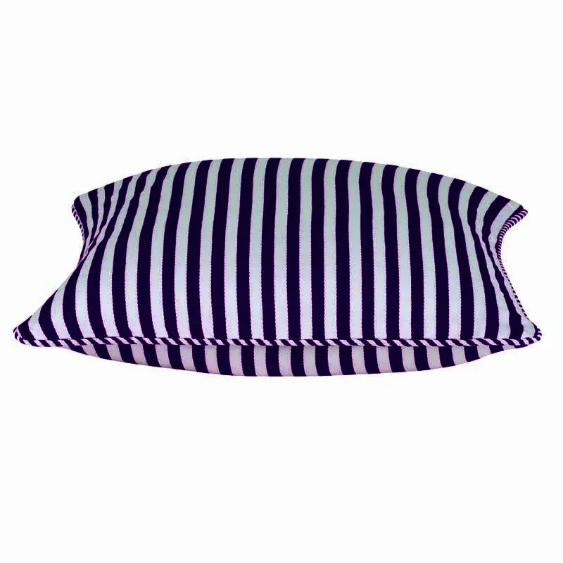 Dandi Fuchsia Plum Purple & White Striped Cushion Cover 40x40cm Dandi Fuchsia Plum Purple & White Striped Cushion Cover 40x40cm
