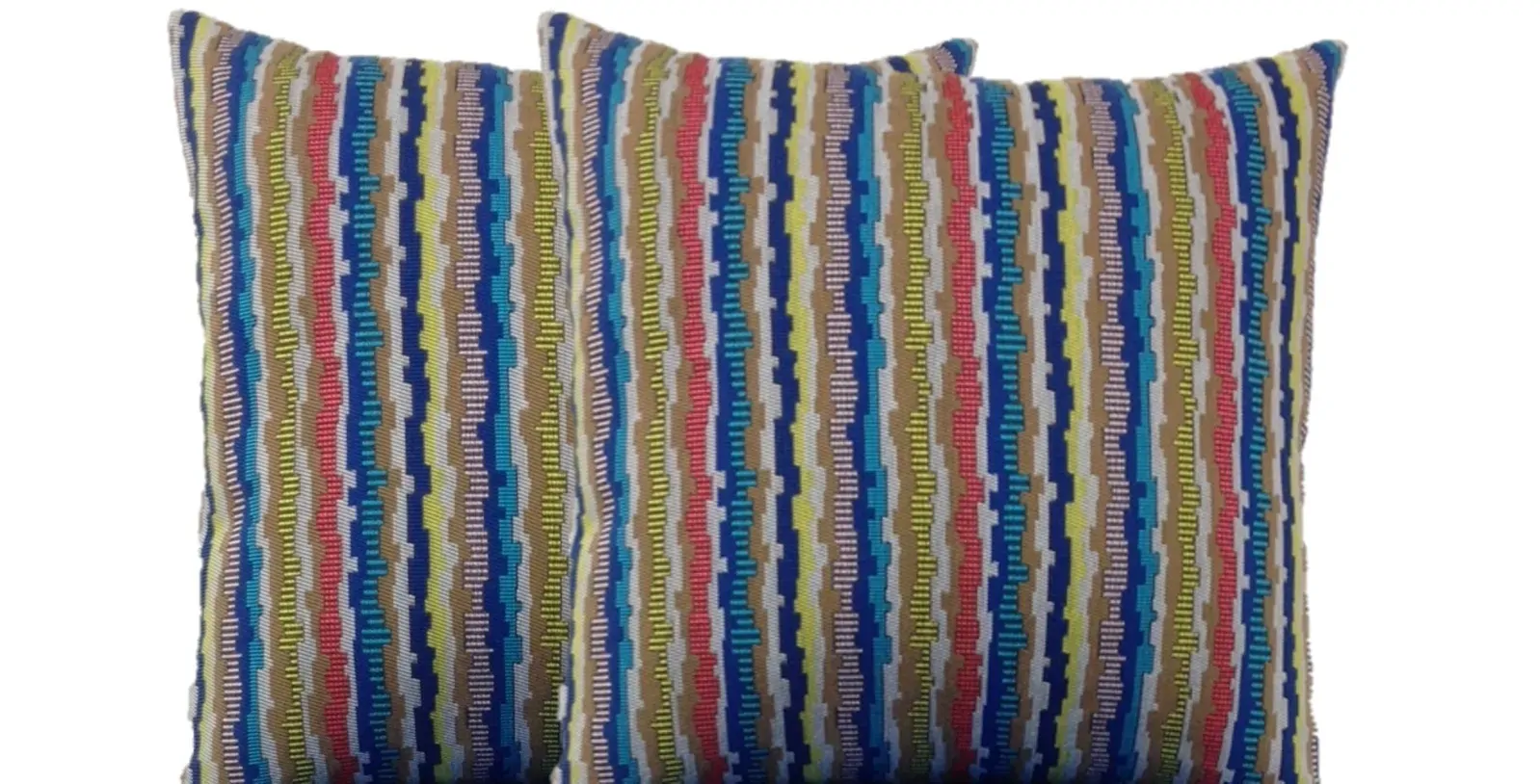 Pack of 2 Dries Multicoloured cushion covers Made In Europe Pack of 2 Dries Multicoloured cushion covers Made In Europe