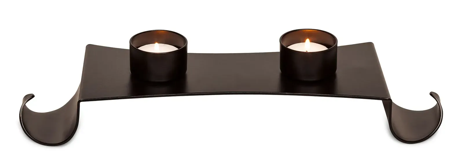 Decorative Black Metal Tea Light Candle Holder Stand Decorative Black Metal Tea Light Candle Holder Stand