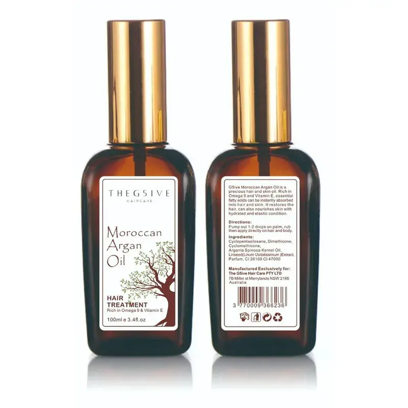 THE G5IVE Moroccan Argan Oil 100ml THE G5IVE Moroccan Argan Oil 100ml