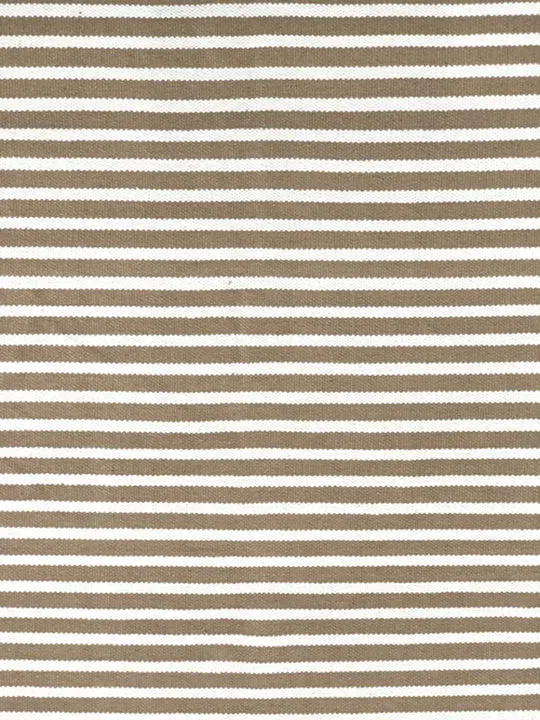 Beige cream striped cotton kilim rug190x250 cm Beige cream striped cotton kilim rug190x250 cm