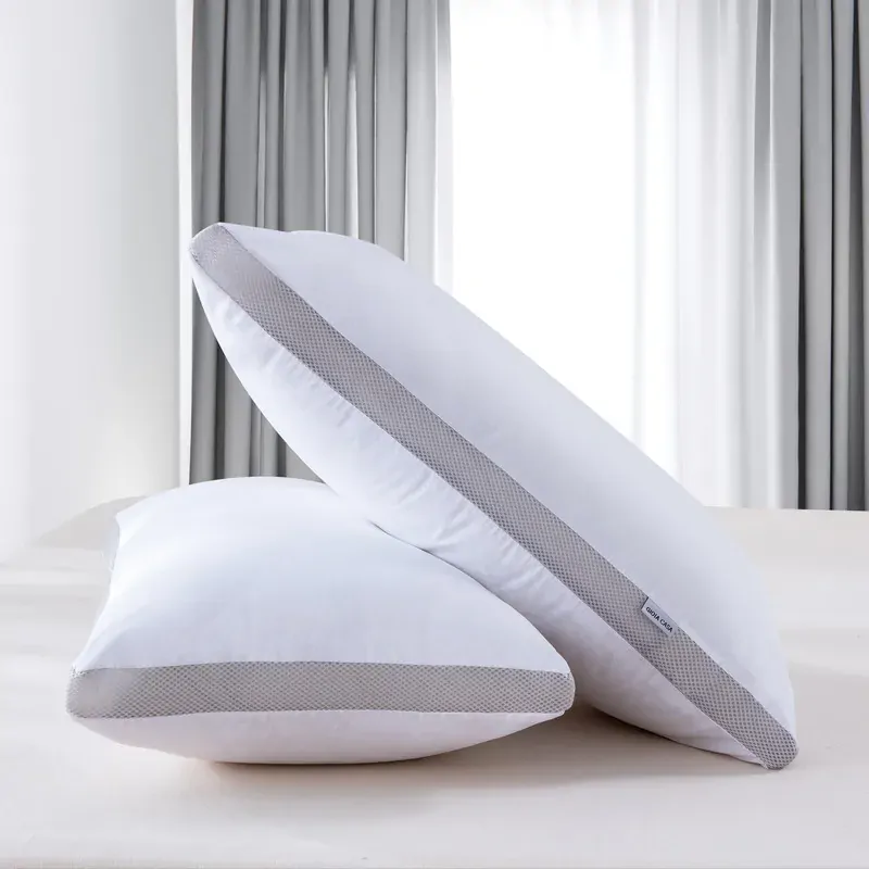 Luxury Bamboo Cooling Twin pack plush down-like pillows Luxury Bamboo Cooling Twin pack plush down-like pillows