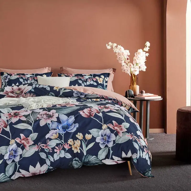 Botanical Susan Microfibre Quilt Cover Set-super king size Botanical Susan Microfibre Quilt Cover Set-super king size