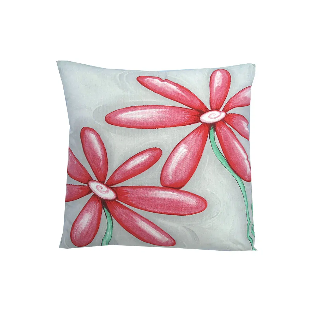 225TC Daisy Pink Square Cushion 225TC Daisy Pink Square Cushion