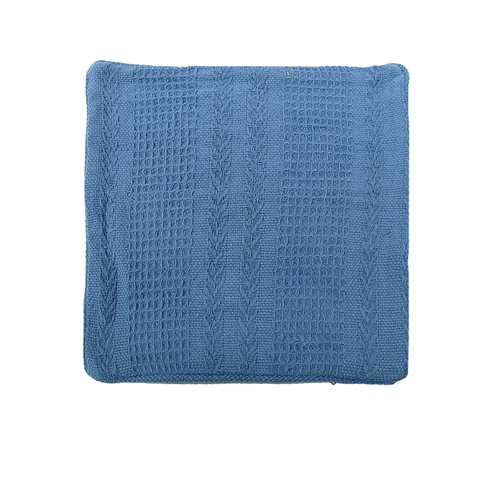 Cotton Knitted Cushion Cover Heart Natural Cotton Knitted Cushion Cover Heart Natural