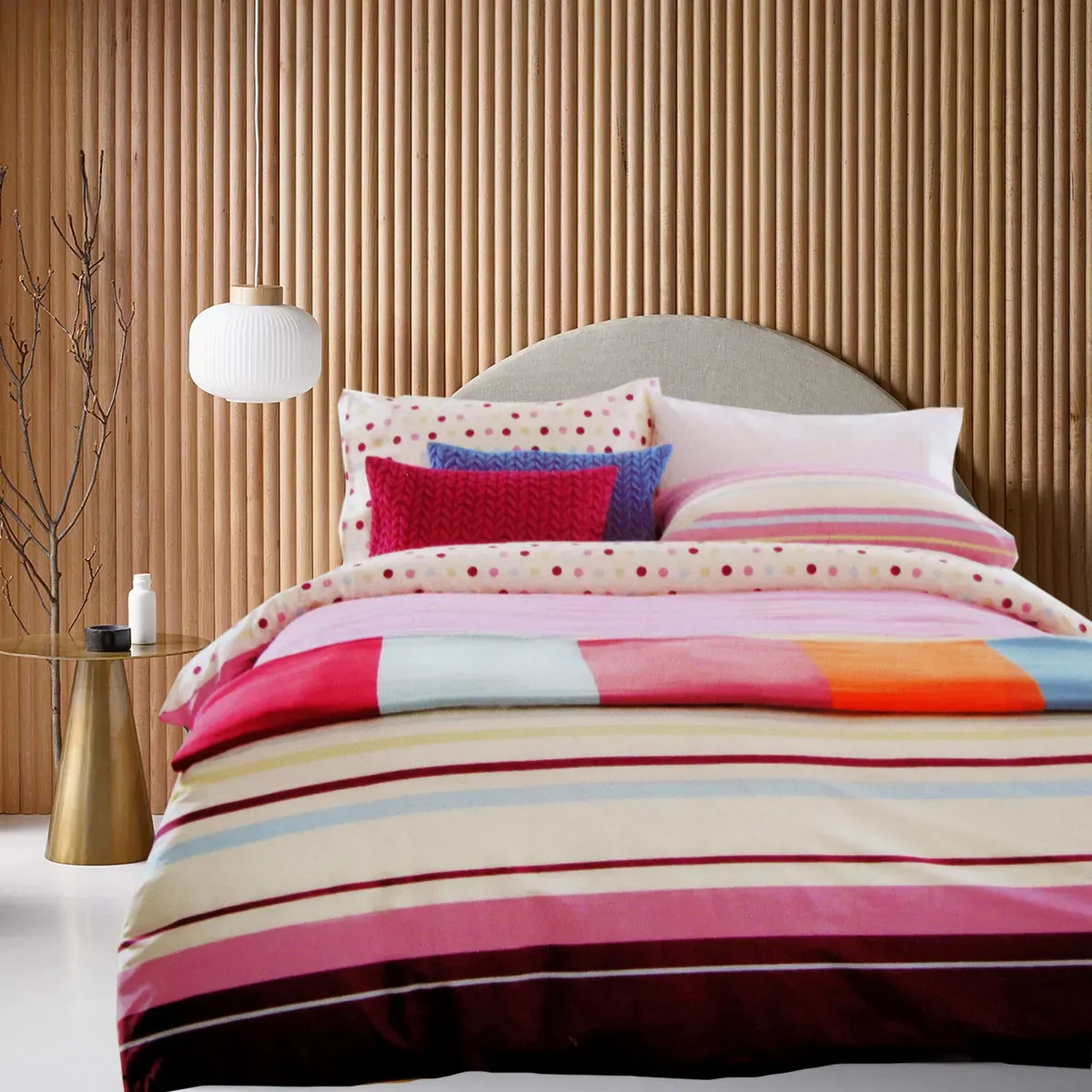 Atmosphere Carnival Reversible Quilt Cover Set King Atmosphere Carnival Reversible Quilt Cover Set King
