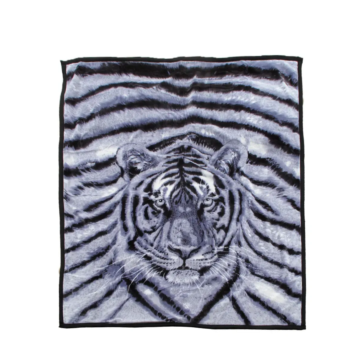 1000GSM White Tiger Luxury Quality 2 Ply Mink Blanket 200 x 240 cm 1000GSM White Tiger Luxury Quality 2 Ply Mink Blanket 200 x 240 cm
