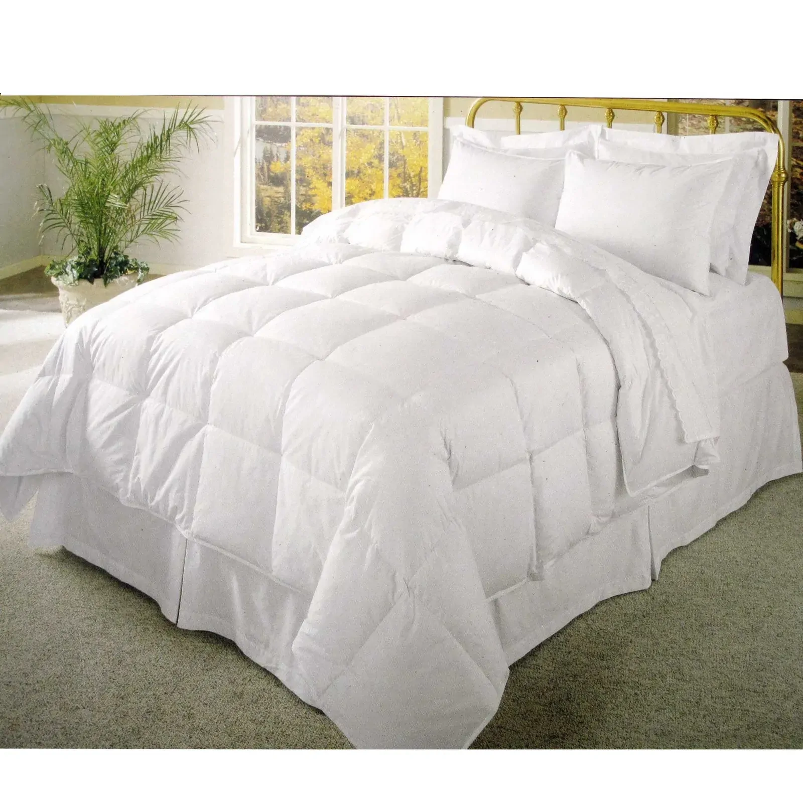 500GSM Cotton Cover Polyester Fill Quilt Queen 500GSM Cotton Cover Polyester Fill Quilt Queen