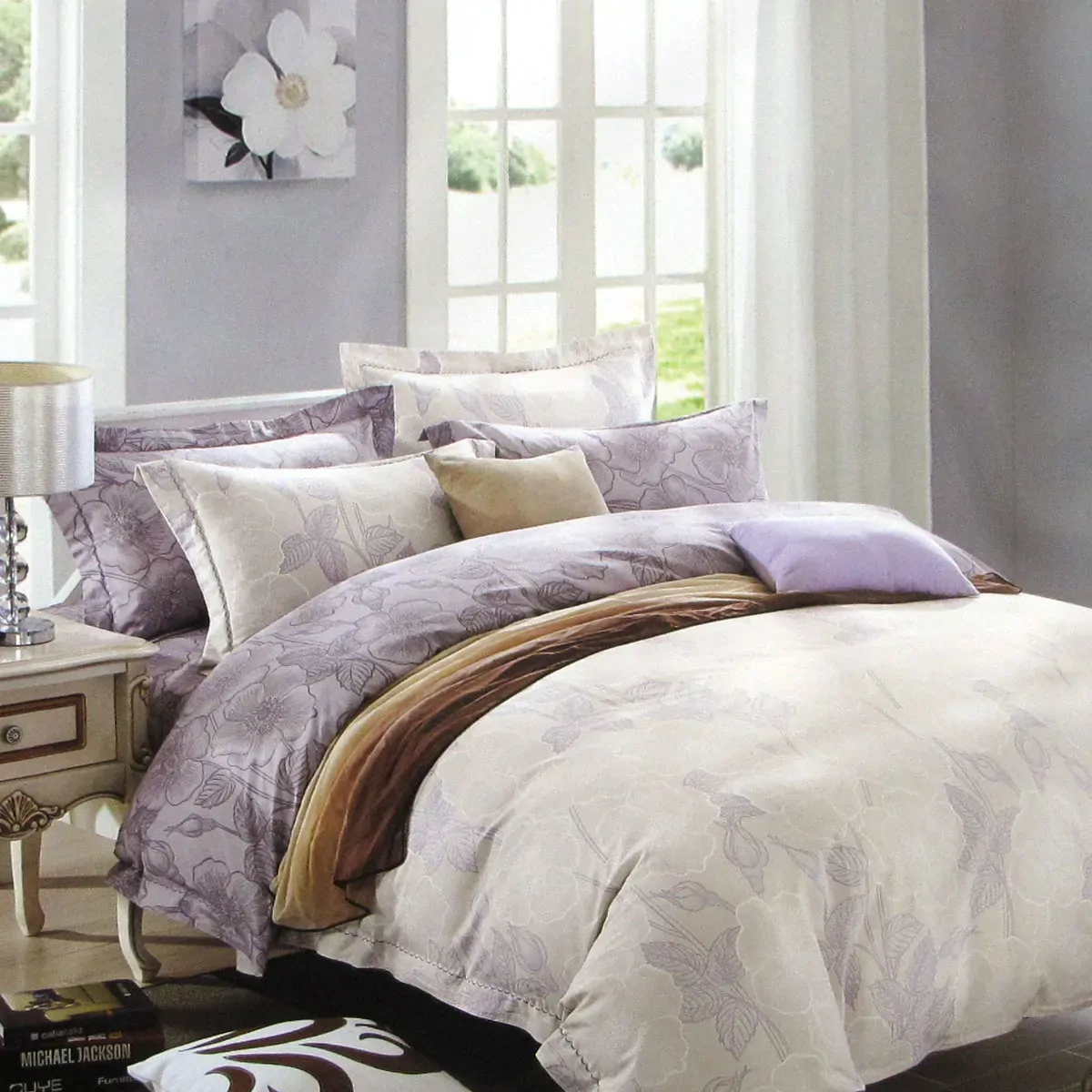 250TC Gilmore Cotton Reversible Quilt Cover Set King 250TC Gilmore Cotton Reversible Quilt Cover Set King