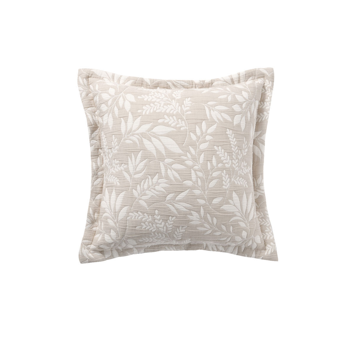 Bianca Ameila Stone Square Filled Cushion 43 x 43cm Bianca Ameila Stone Square Filled Cushion 43 x 43cm