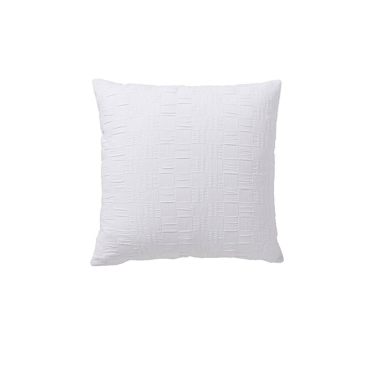 Bianca Cosmo White Square Filled Cushion 43 x 43cm Bianca Cosmo White Square Filled Cushion 43 x 43cm