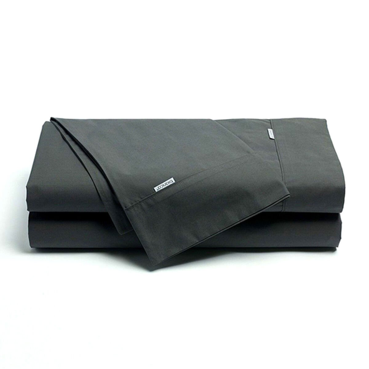 Bianca Heston Cotton Percale Sheet Set Charcoal King Bianca Heston Cotton Percale Sheet Set Charcoal King