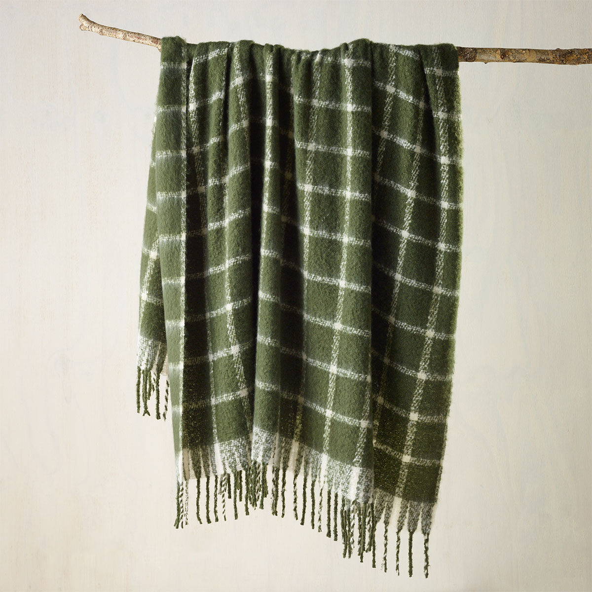 Maldon Faux Mohair Large Throw Rug 150 x 220 cm Forest Green Maldon Faux Mohair Large Throw Rug 150 x 220 cm Forest Green