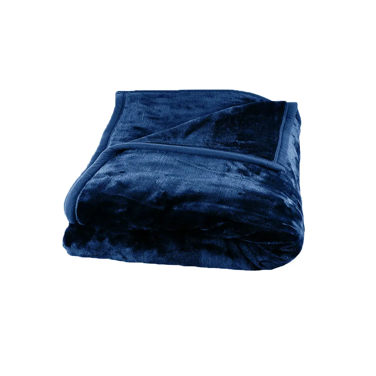 675gsm 2 Ply Solid Faux Mink Blanket Queen 200x240 cm Plum 675gsm 2 Ply Solid Faux Mink Blanket Queen 200x240 cm Plum