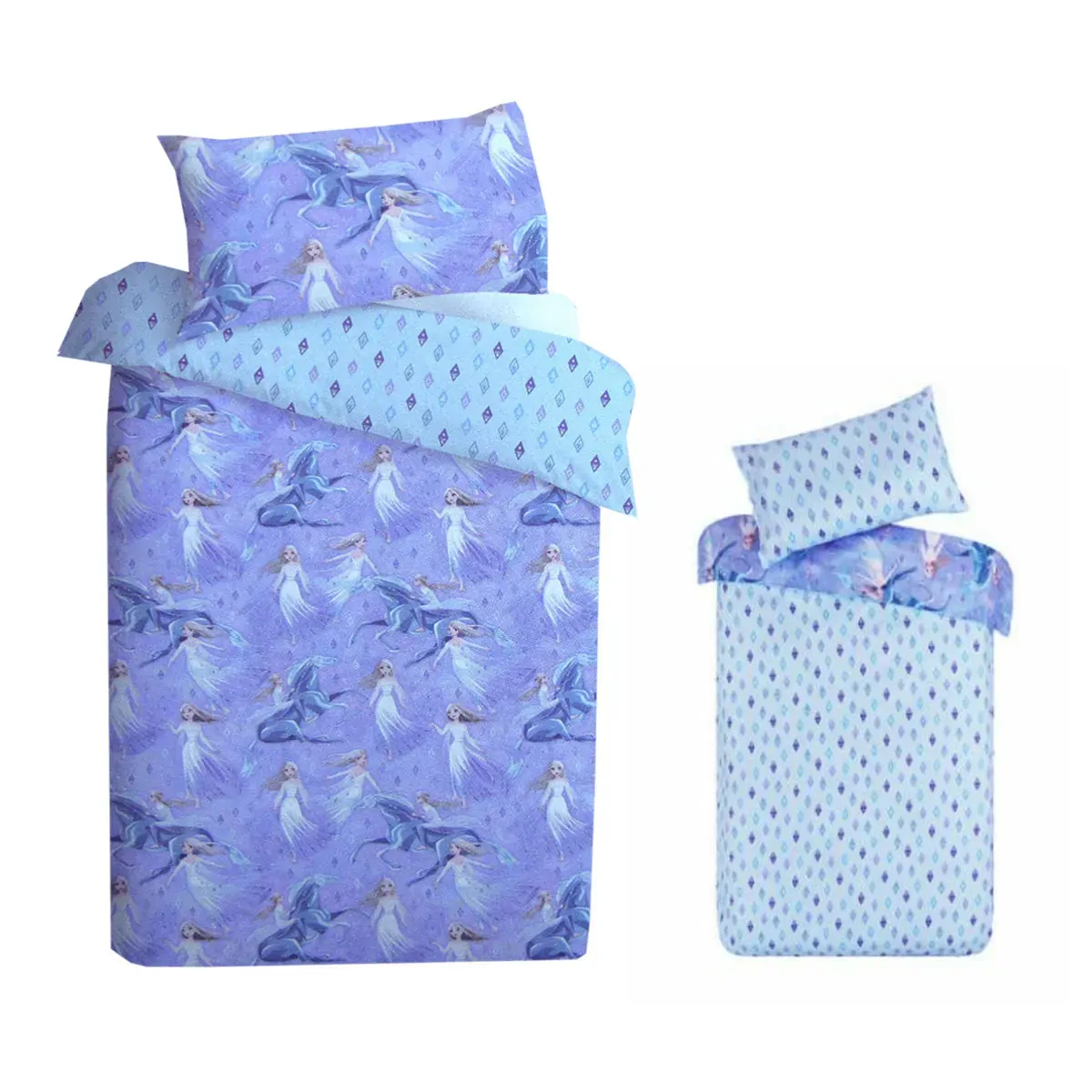 Disney Frozen Elsa Reversible Licensed Quilt Cover Set Single Disney Frozen Elsa Reversible Licensed Quilt Cover Set Single