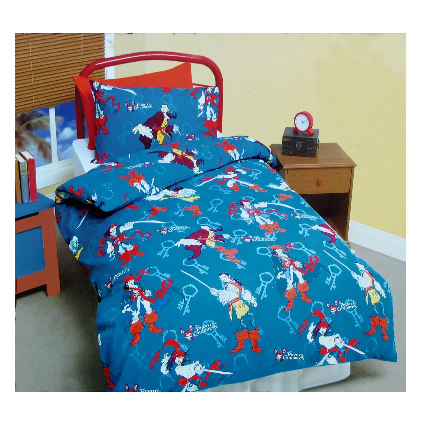 Pirates of the Caribbean Quilt Cover Set Single Pirates of the Caribbean Quilt Cover Set Single