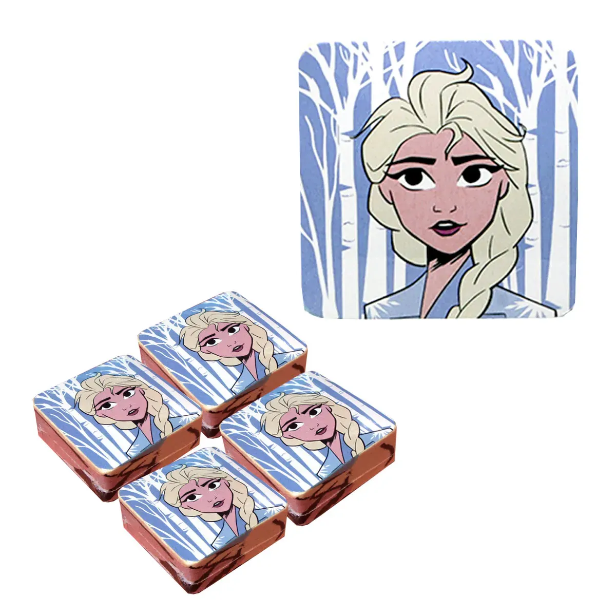 Frozen Elsa Set of 4 Cotton Licensed Magic Facewashers 30 x 30 cm Frozen Elsa Set of 4 Cotton Licensed Magic Facewashers 30 x 30 cm