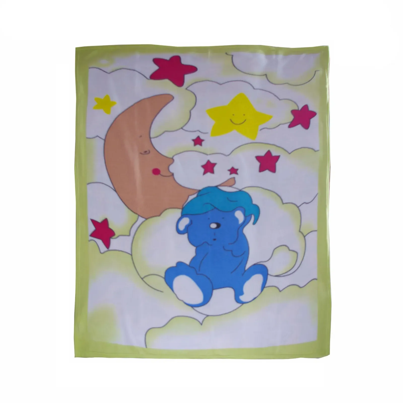 Sleeping Bear and His Friends Polar Fleece Throw Sleeping Bear and His Friends Polar Fleece Throw