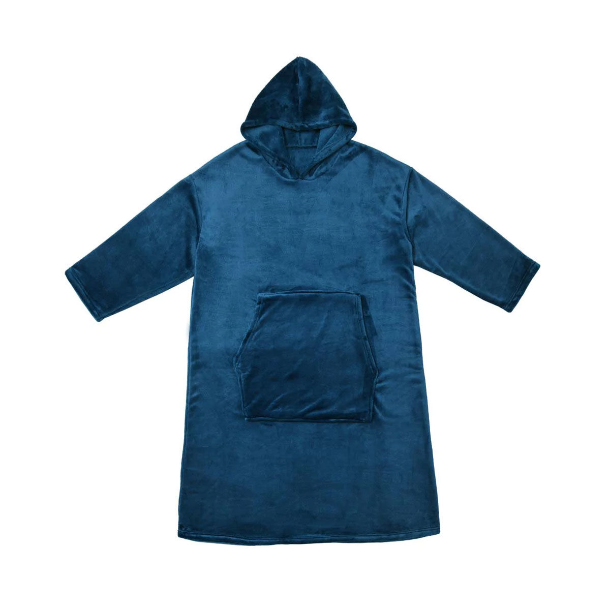 Accessorize Ink Blue Super Soft Hooded Blanket Small/Medium Accessorize Ink Blue Super Soft Hooded Blanket Small/Medium