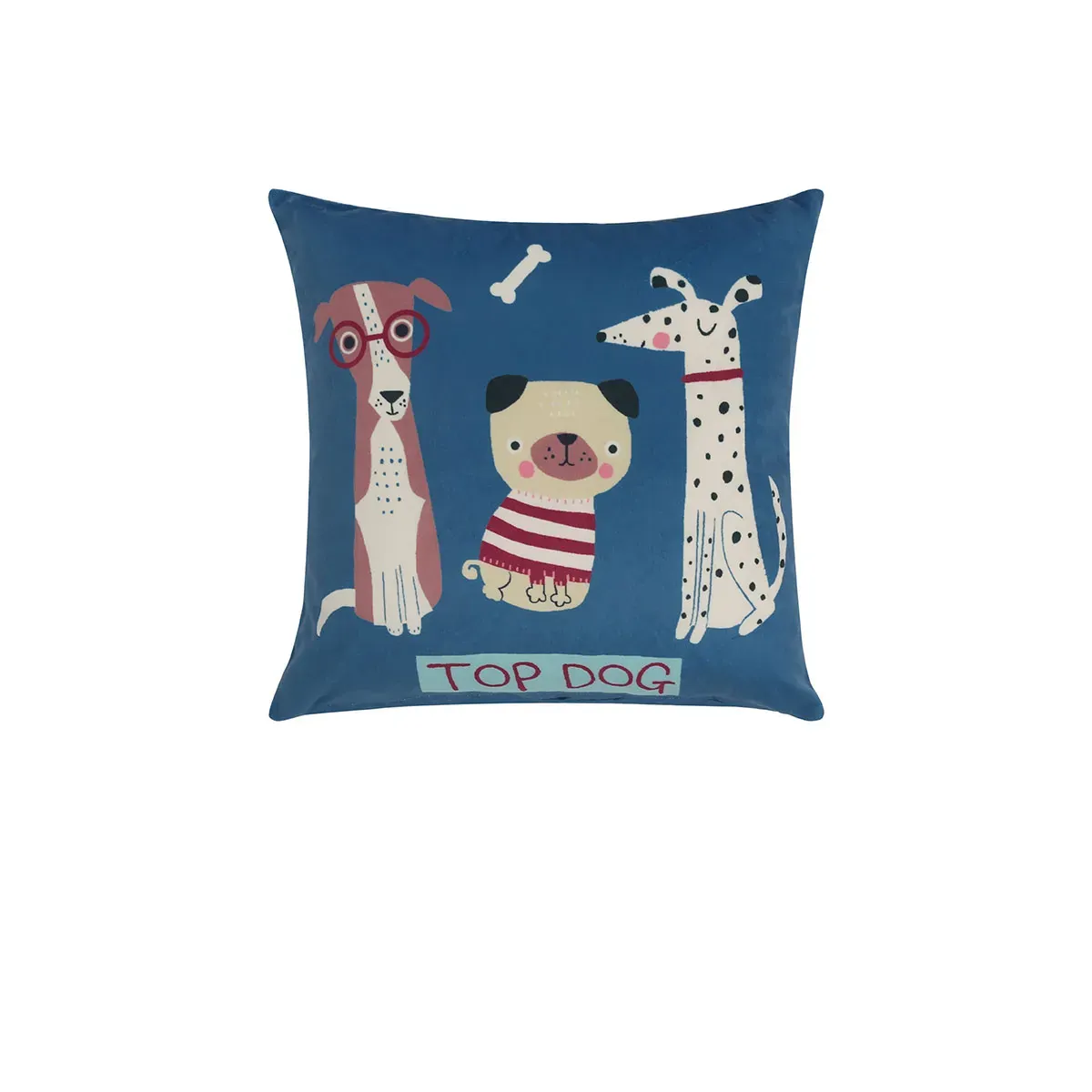 Happy Kids Puppy Club Filled Square Cushion Happy Kids Puppy Club Filled Square Cushion