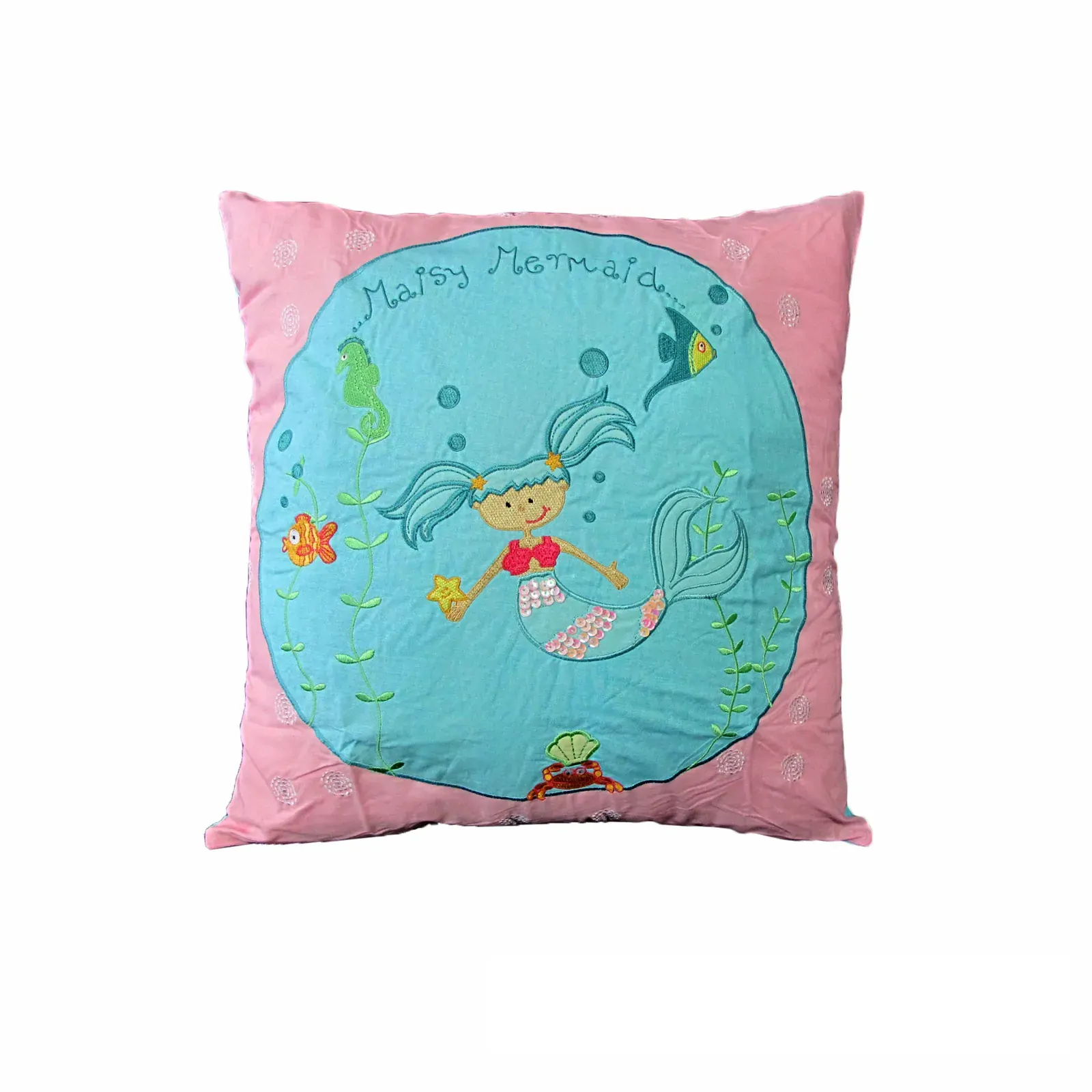 Happy Kids Shelley Mermaid 43x43 cm Square Cushion Happy Kids Shelley Mermaid 43x43 cm Square Cushion