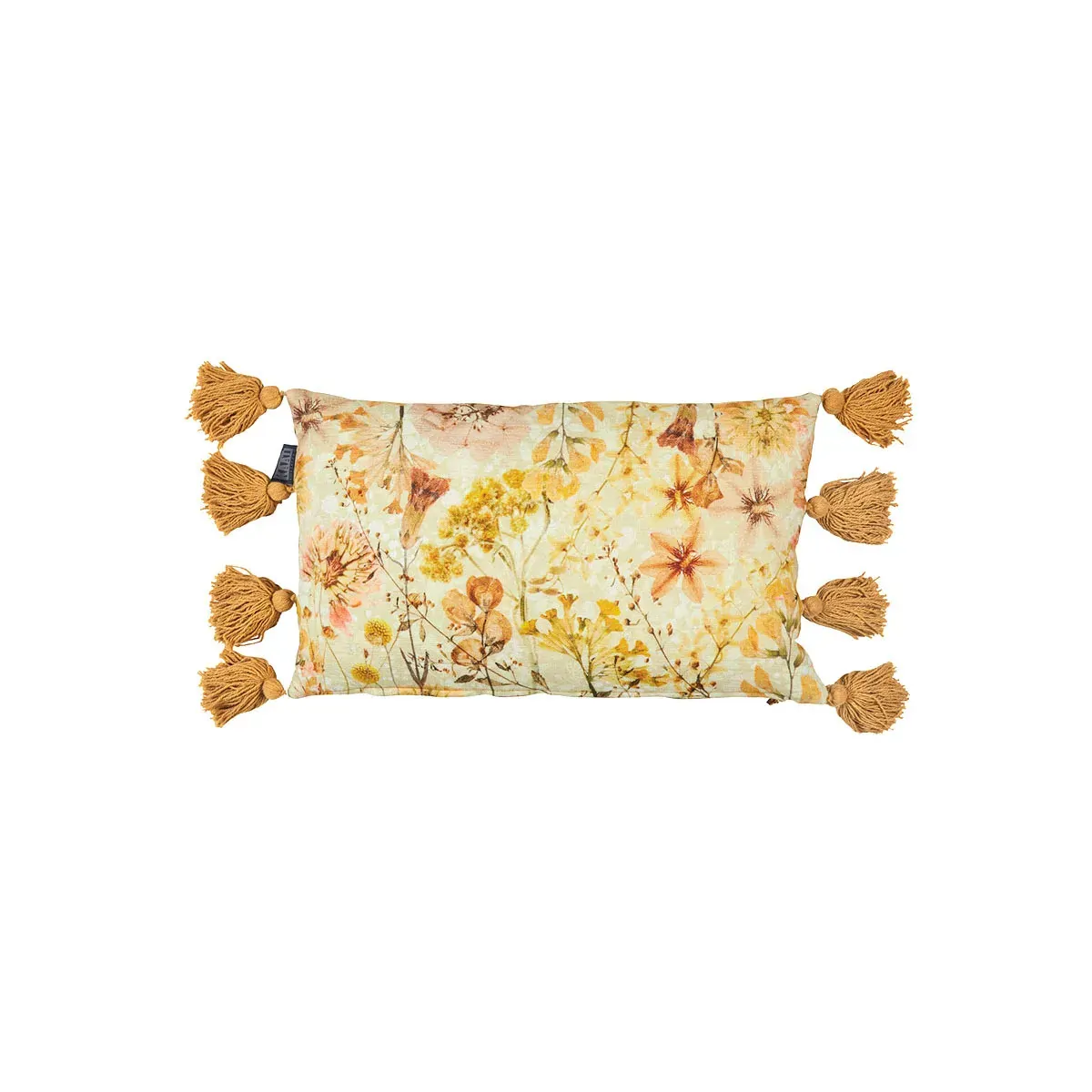 Bedding House Wildflower Yellow Filled Oblong Cushion Bedding House Wildflower Yellow Filled Oblong Cushion