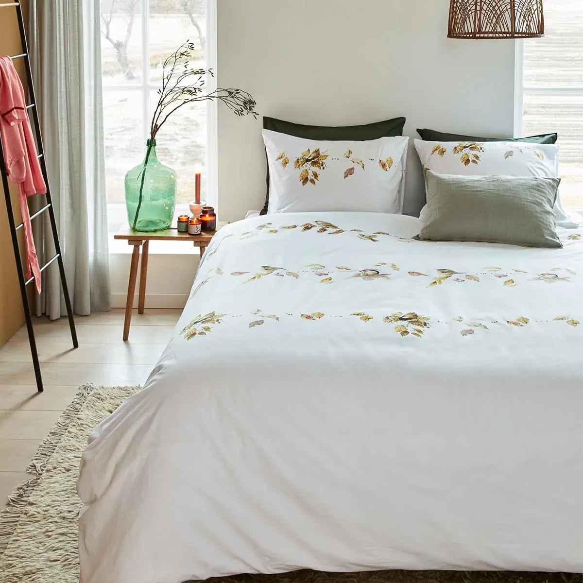 Marjolein Bastin Autumn Scenes Cotton Quilt Cover Set King Marjolein Bastin Autumn Scenes Cotton Quilt Cover Set King