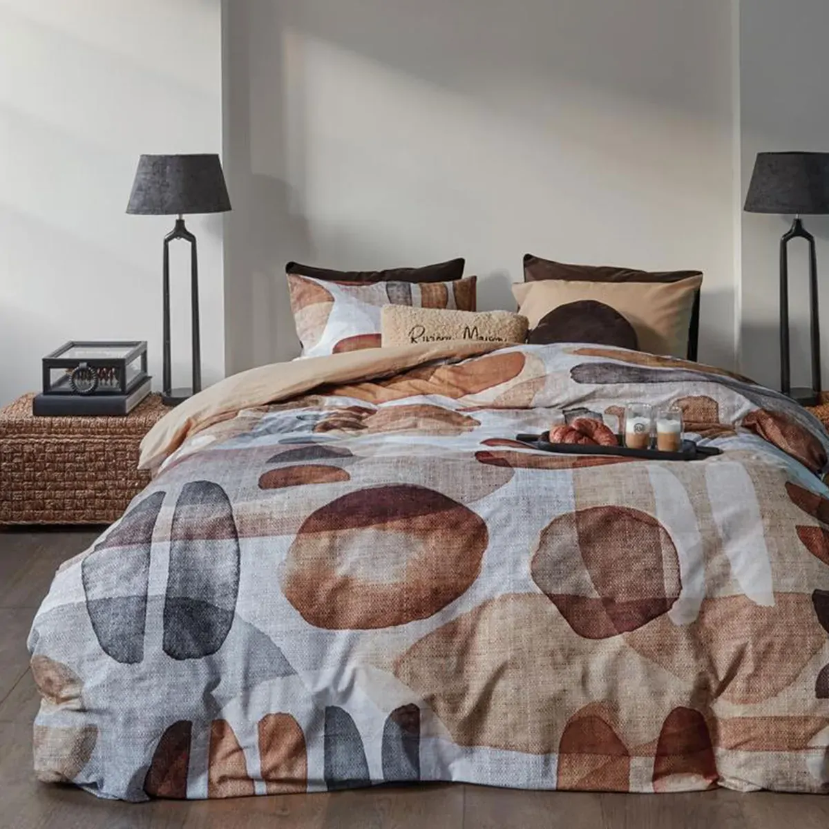 Broc Natural Cotton Quilt Cover Set King Broc Natural Cotton Quilt Cover Set King