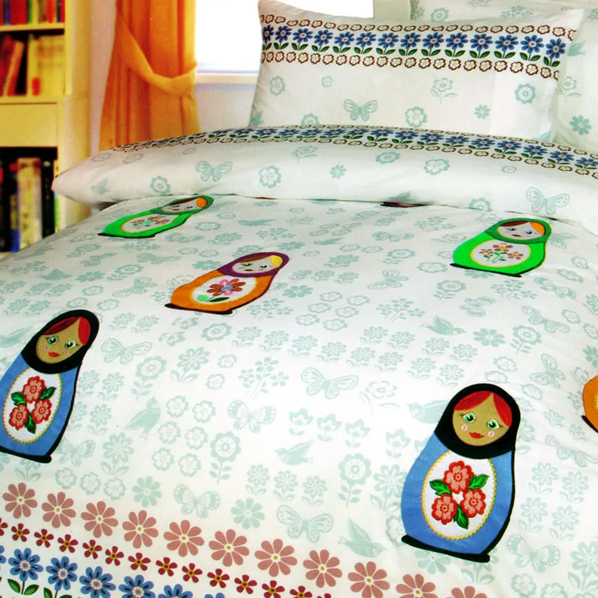 Happy Kids Chenka Quilt Cover Set Single Happy Kids Chenka Quilt Cover Set Single