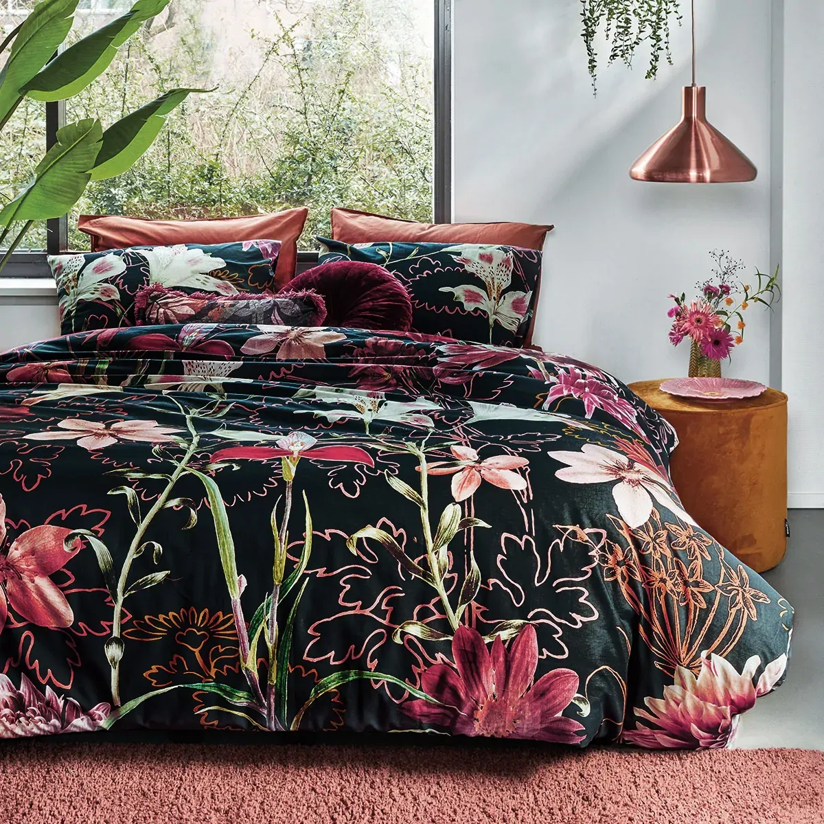 Joy Multi Cotton Quilt Cover Set King Joy Multi Cotton Quilt Cover Set King