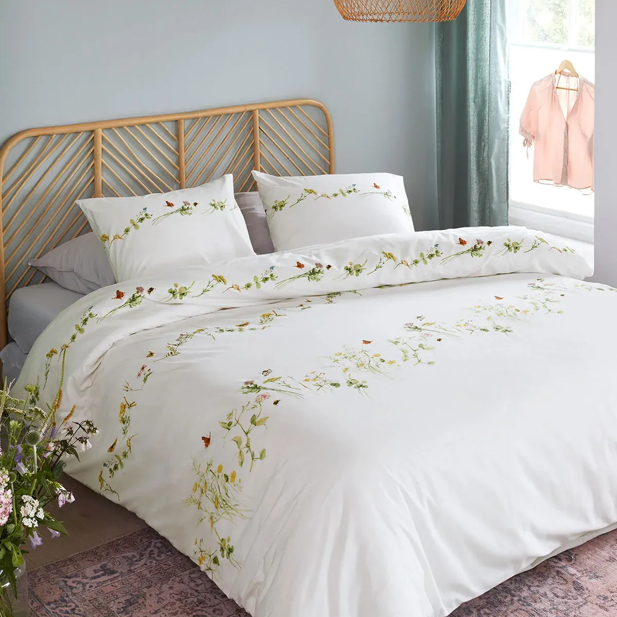 Pasture Multi Cotton Quilt Cover Set King Pasture Multi Cotton Quilt Cover Set King