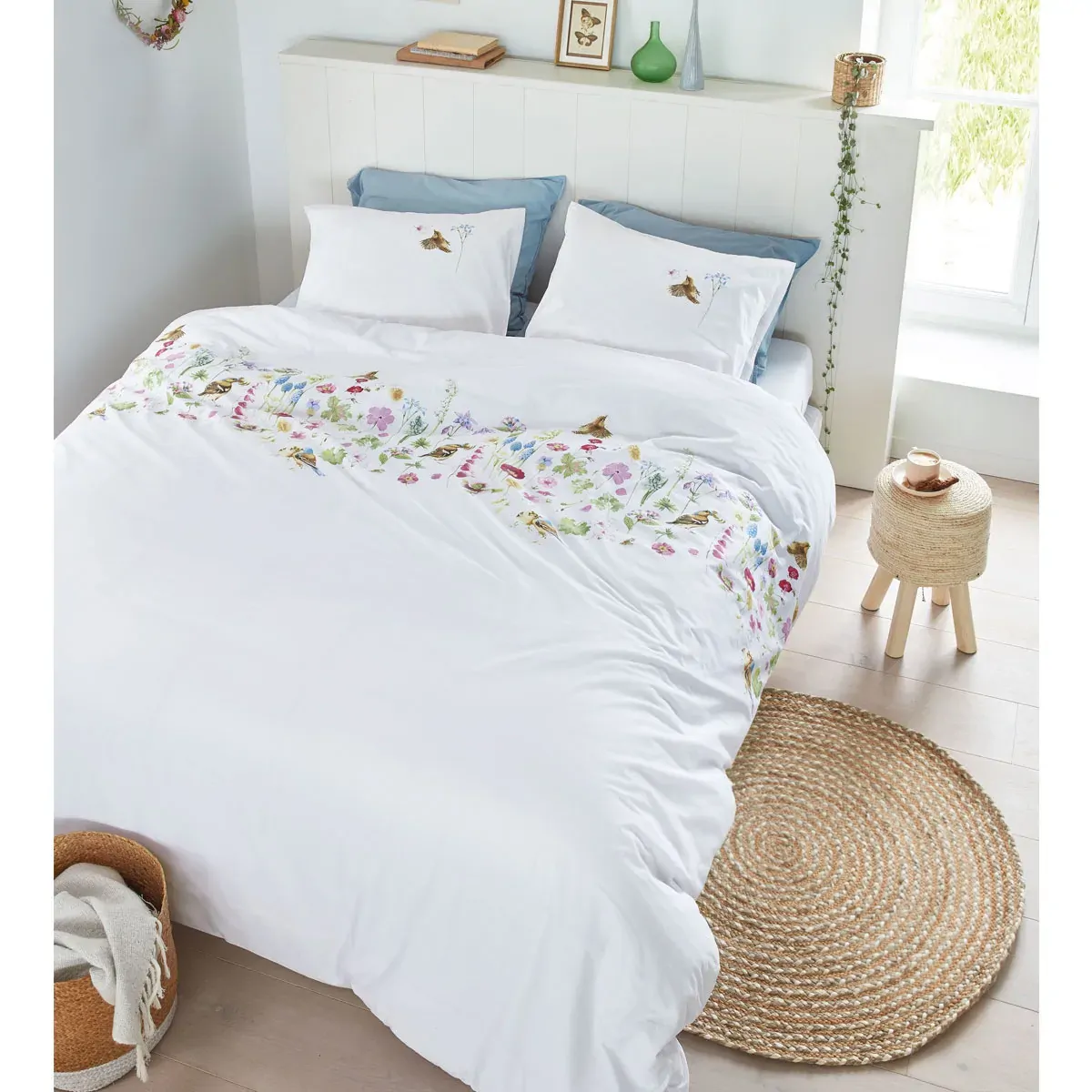Marjolein Bastin Spring Scenes Cotton Quilt Cover Set King Marjolein Bastin Spring Scenes Cotton Quilt Cover Set King