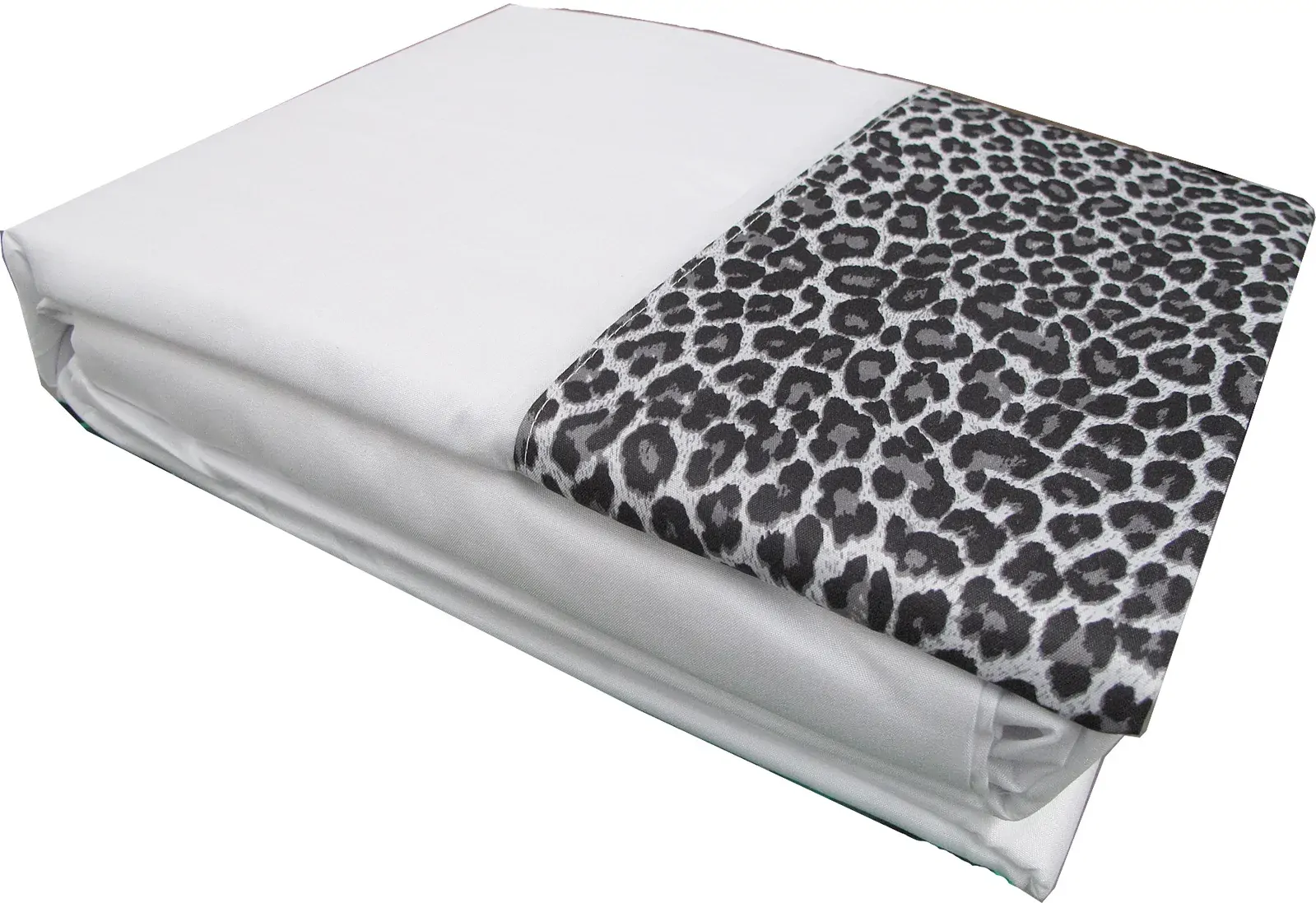Big Sleep Leopard Sheet Set White DOUBLE Big Sleep Leopard Sheet Set White DOUBLE