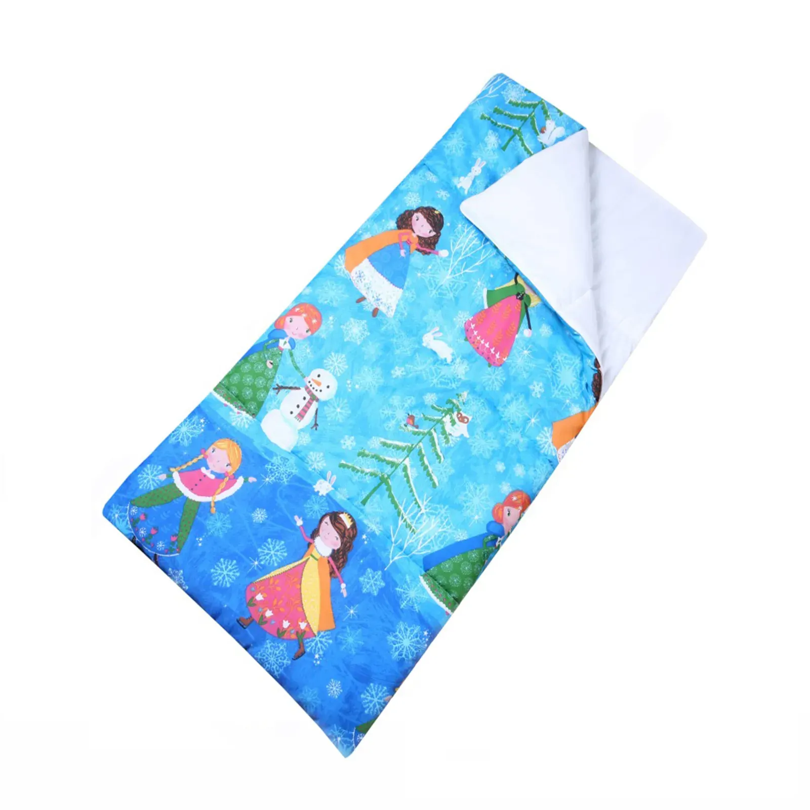 Happy Kids Glow in The Dark Sleeping Bag Snow Princess Happy Kids Glow in The Dark Sleeping Bag Snow Princess