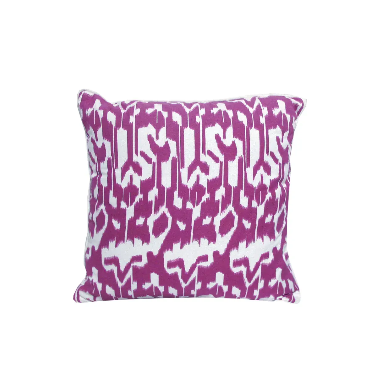 J.Elliot Home Acalan Ikat Purple Filled Cushion J.Elliot Home Acalan Ikat Purple Filled Cushion
