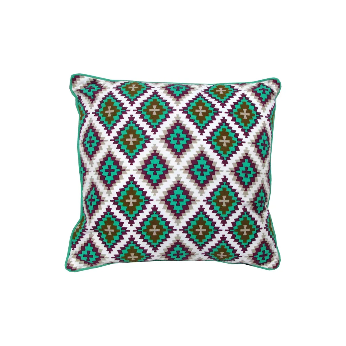 J.Elliot Home Clerra Purple Filled Cushion 43 x 43 cm J.Elliot Home Clerra Purple Filled Cushion 43 x 43 cm