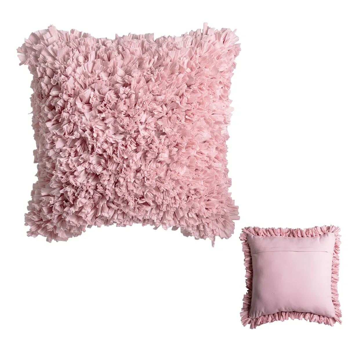 J Elliot Home Elodie Rose Pink Luxury Filled Cushion 50 x 50cm J Elliot Home Elodie Rose Pink Luxury Filled Cushion 50 x 50cm