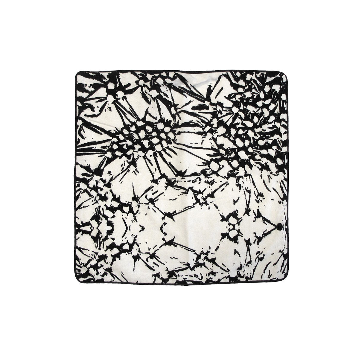 J Elliot Home Aida Black Printed Cotton Cushion Cover 43 x 43cm J Elliot Home Aida Black Printed Cotton Cushion Cover 43 x 43cm