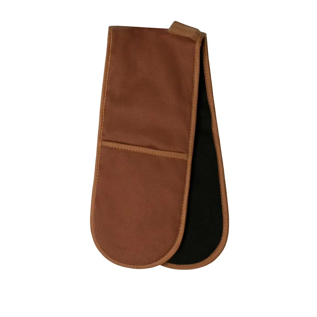 J Elliot Home Selby Cotton Double Oven Mitt Glove 17 x 82 cm Charcoal & Black J Elliot Home Selby Cotton Double Oven Mitt Glove 17 x 82 cm Charcoal & Black