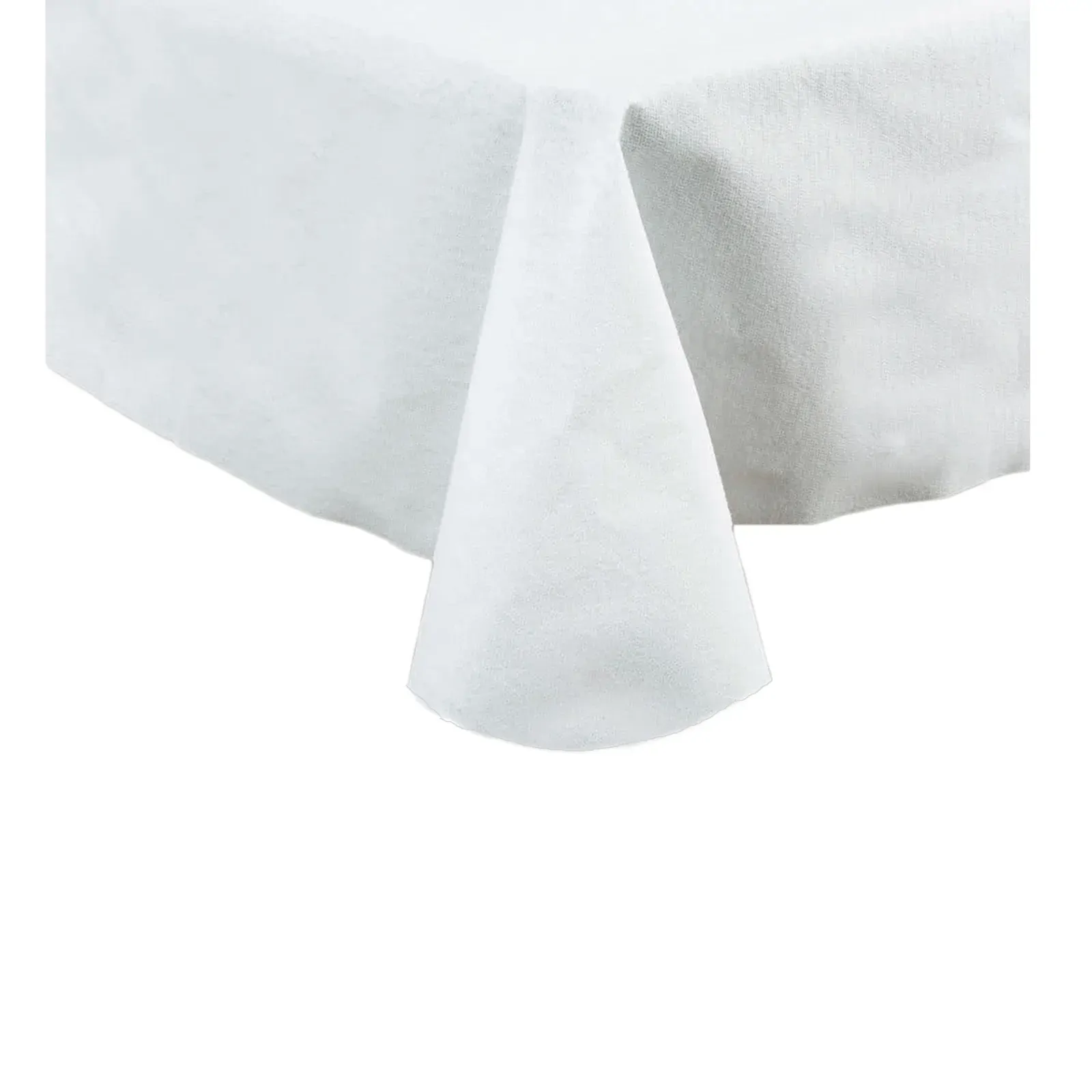 IDC Homewares White Table Cloth Round IDC Homewares White Table Cloth Round