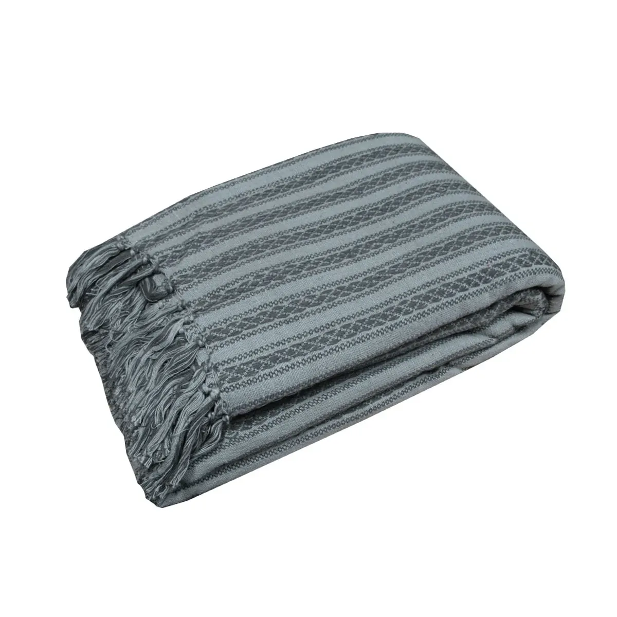 J.Elliot Home Derrick Grey Throw Rug J.Elliot Home Derrick Grey Throw Rug