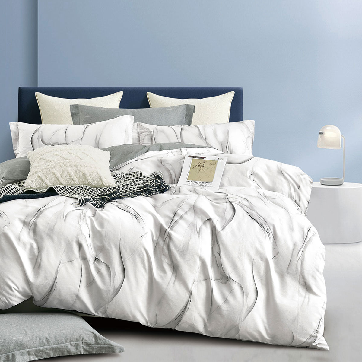 Ardor 250TC Vander Cotton Sateen Quilt Cover Set Queen Ardor 250TC Vander Cotton Sateen Quilt Cover Set Queen