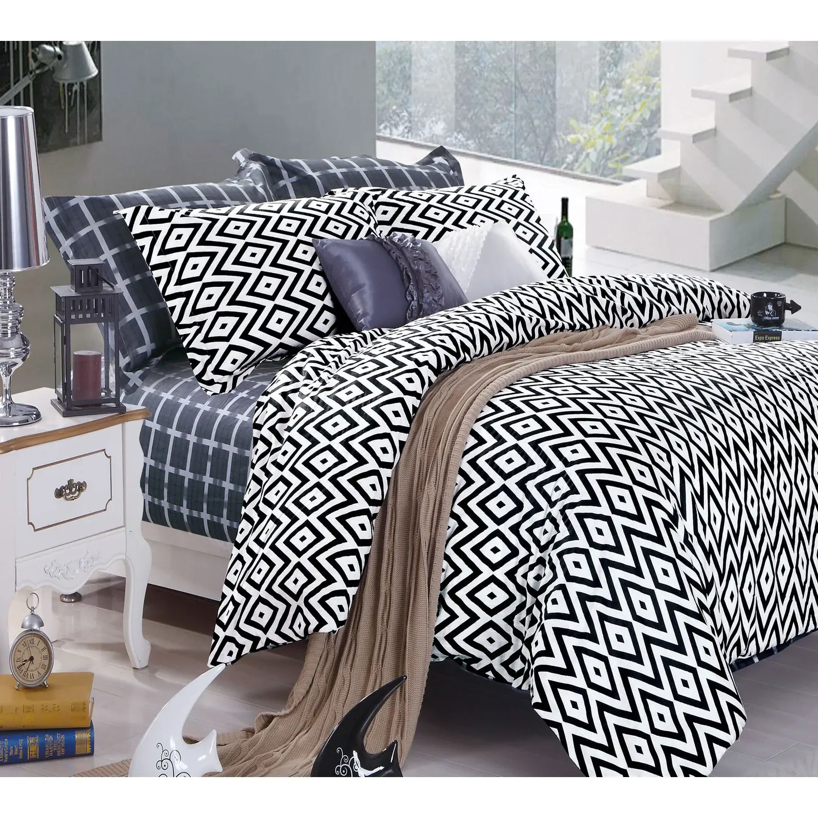 250TC Cotton Quilt Cover Set Catori QUEEN 250TC Cotton Quilt Cover Set Catori QUEEN