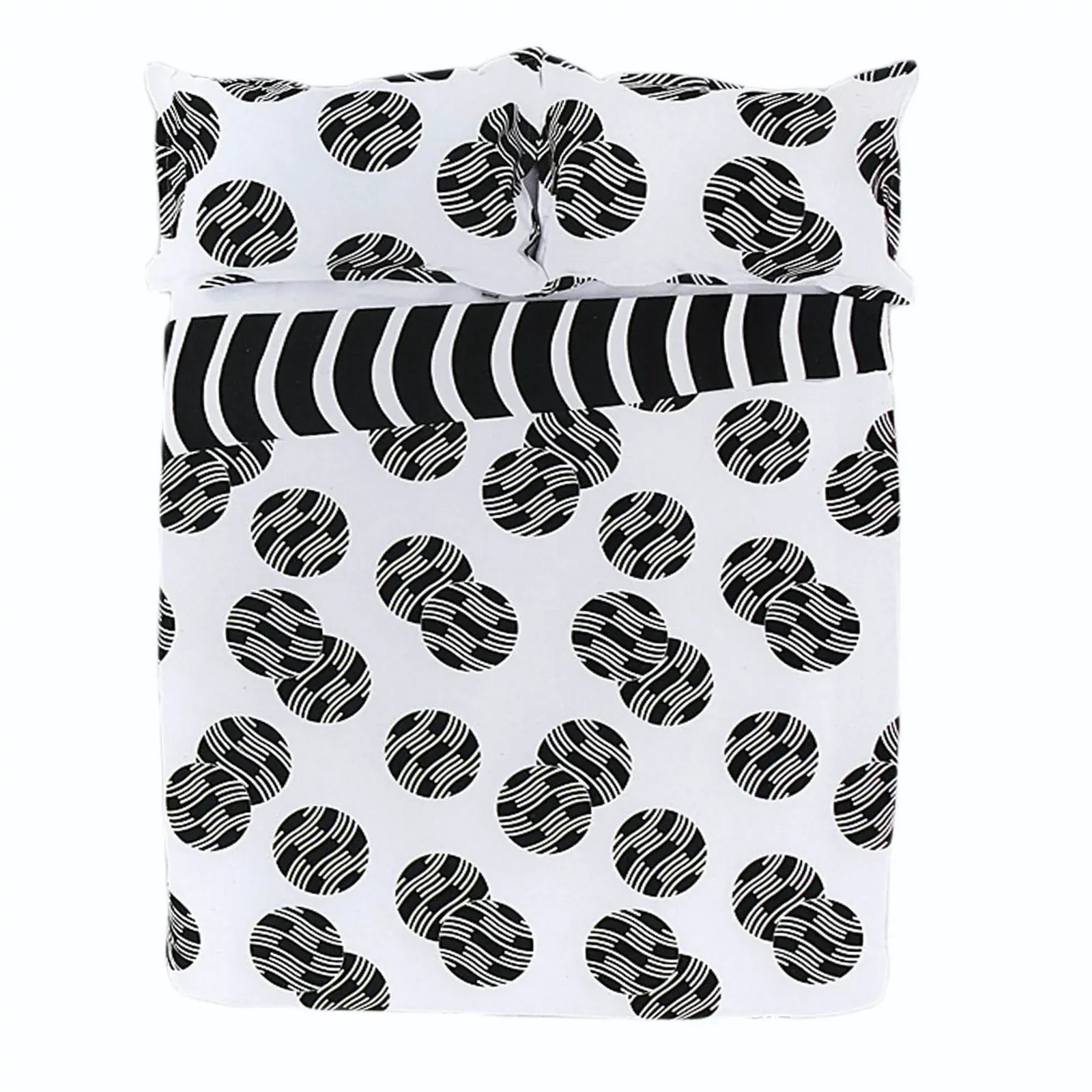 Apartmento Ontario Reversible Quilt Cover Set BLACK Queen Apartmento Ontario Reversible Quilt Cover Set BLACK Queen